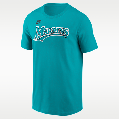 Florida Marlins Cooperstown Wordmark Men's Nike MLB T-Shirt. Nike.com
